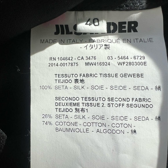 Jil Sander Ravages Black Belted Dress - Picture 8 of 16